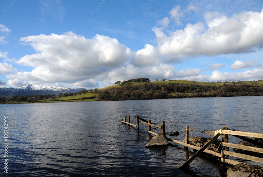 Lake Bala in Gwynedd
