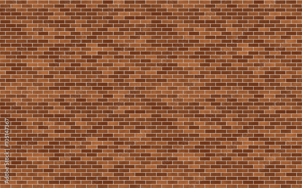 Braune Klinkerwand, endlos kachelbar Braune Klinkerwand, endlos kachelbar
