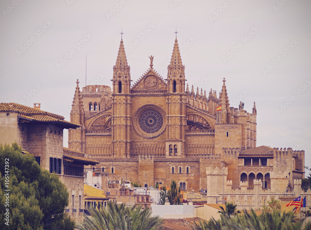Cathedral in Palma of Majorca