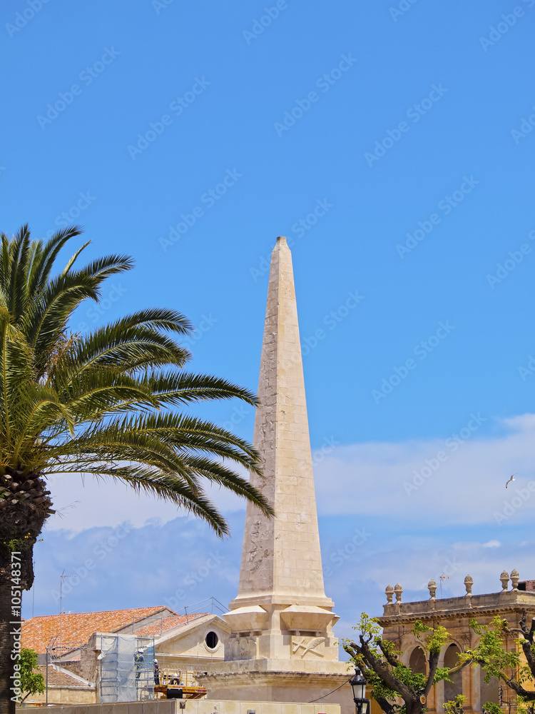 Born Square in Ciutadella on Minorca