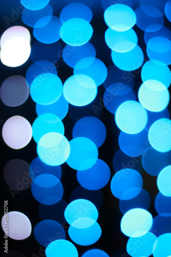 defocused bokeh lights