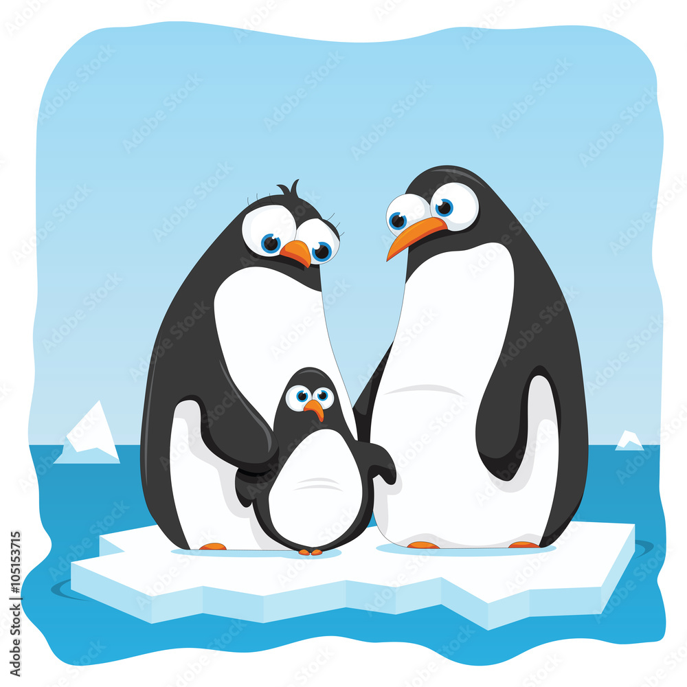 Obraz premium Penguins