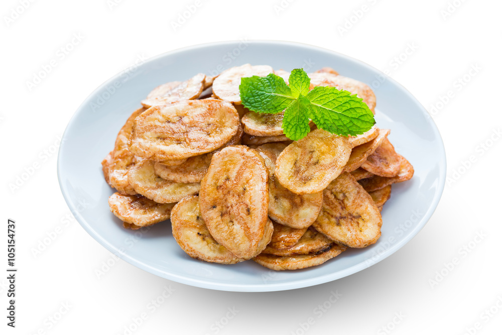 Dehydrated Banana Chips cuisine fried in coconut oil Dehydrated Banana Chips cuisine fried in coconut oil