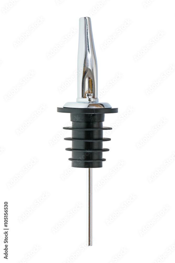 Liquid pourer isolated on white Liquid pourer isolated on white