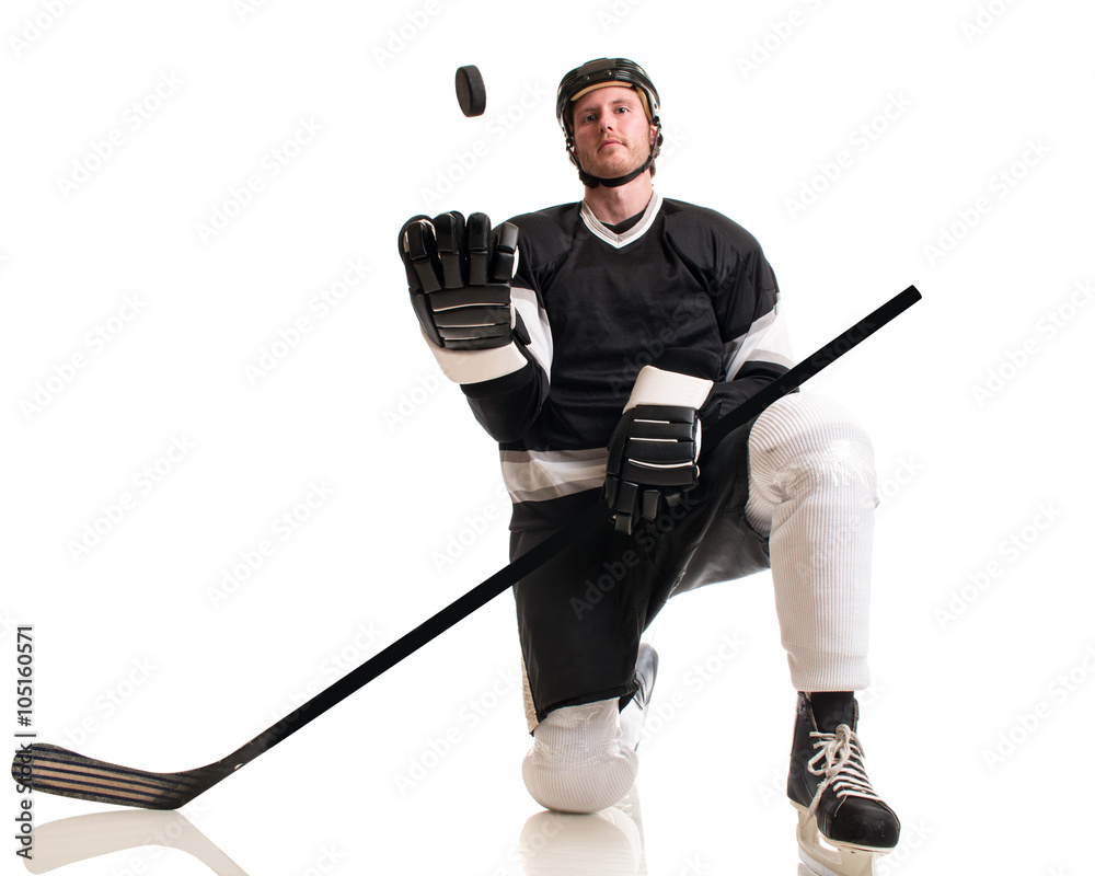 Wall Mural Ice Hockey Player
