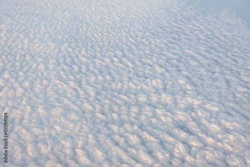 Flying above the clouds