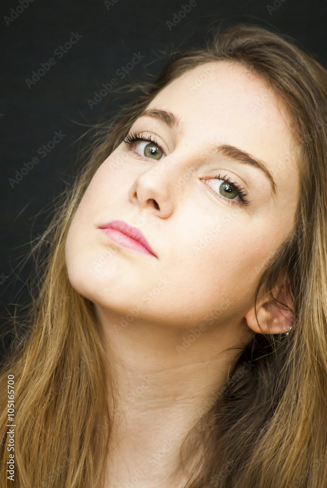 Fototapeta premium Portrait of Beautiful Young Woman