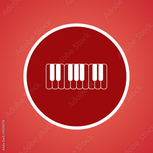 Piano Keys Icon