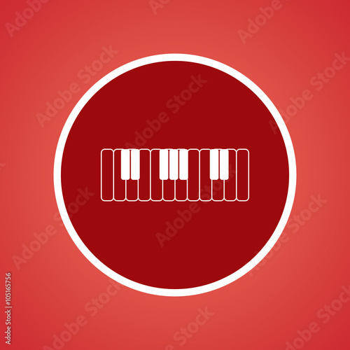 Piano Keys Icon