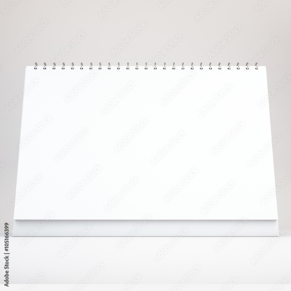 3d white blank calendar 3d white blank calendar