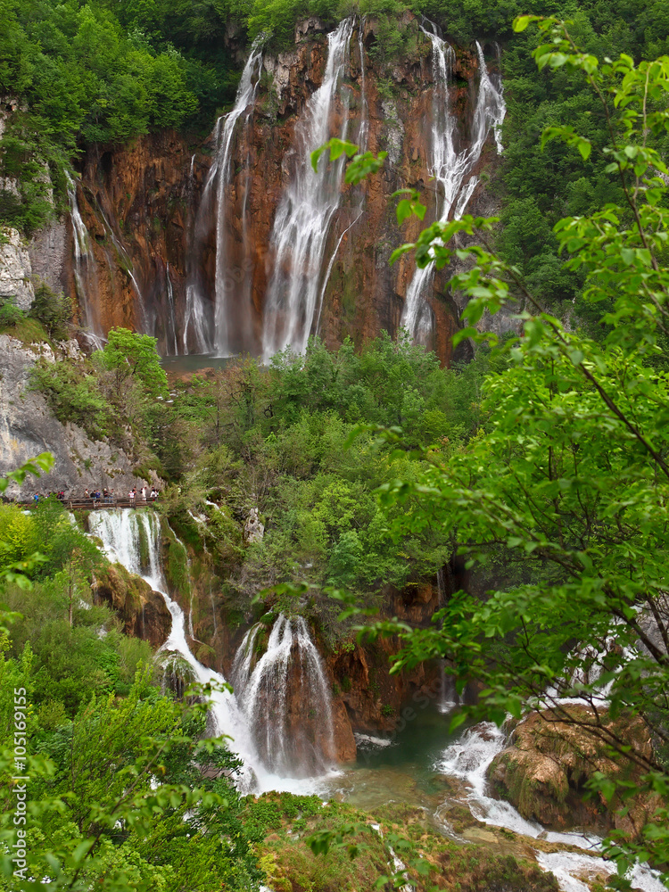 Fototapeta premium Plitvice Lakes national park