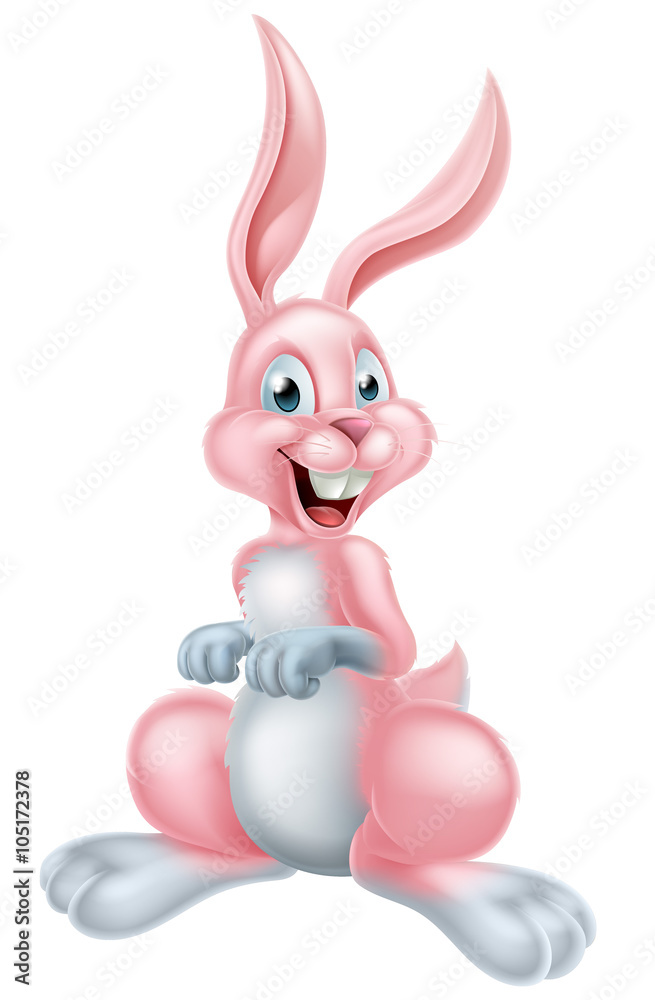 Pink Easter Bunny Rabbit Pink Easter Bunny Rabbit