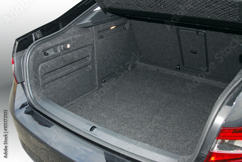 Fotografie, Obraz empty car trunk