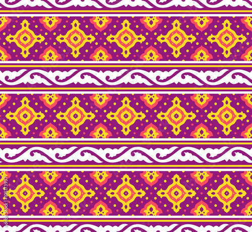 Seamless oriental pattern. Vector background 