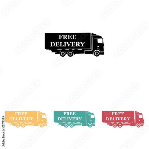 delivery  free  icon