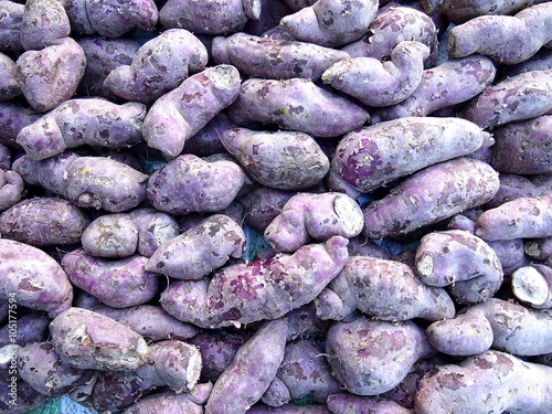 Bunch of sweet potato photo