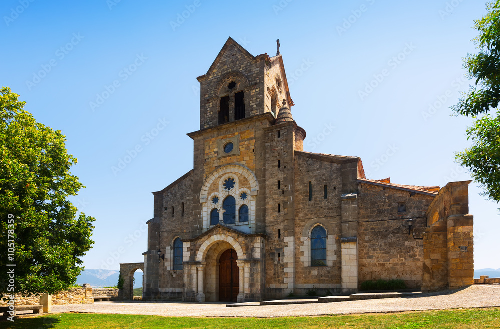 San Vicente Martir y San Sebastian church in Frias