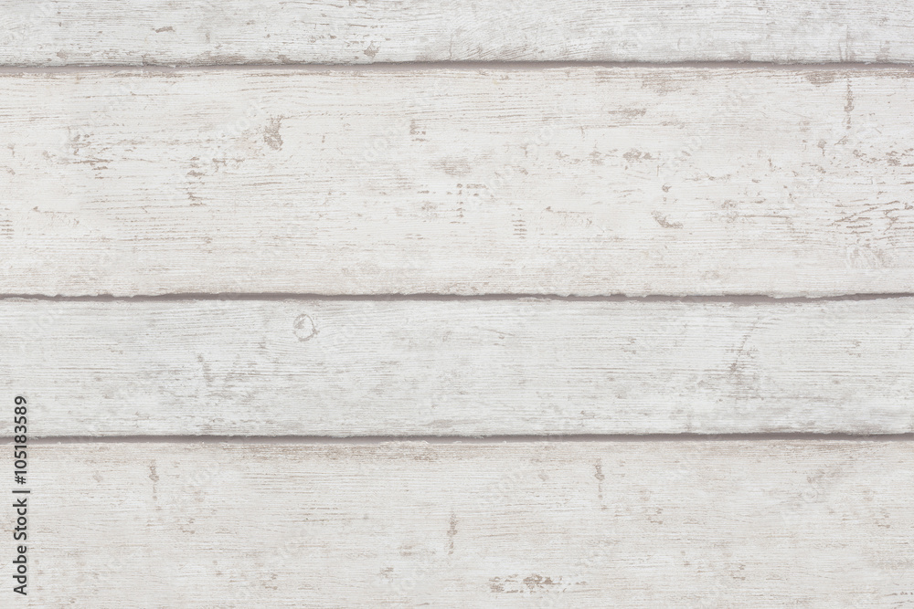 Naklejka premium Stary tło białe drewno vintage