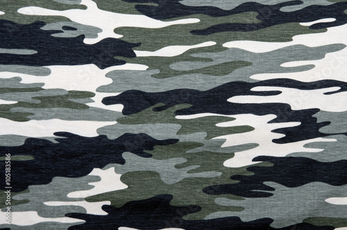 closeup of military uniform surface