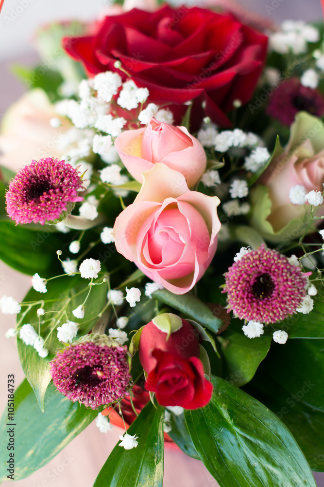 Obraz premium beautiful flowers bouquet