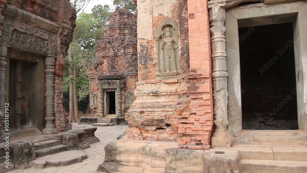 Bakhong Temple Roluos Group Siem Reap Cambodia Bakhong Temple Roluos Group Siem Reap Cambodia