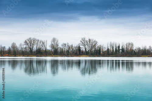 Obraz panorama jeziora