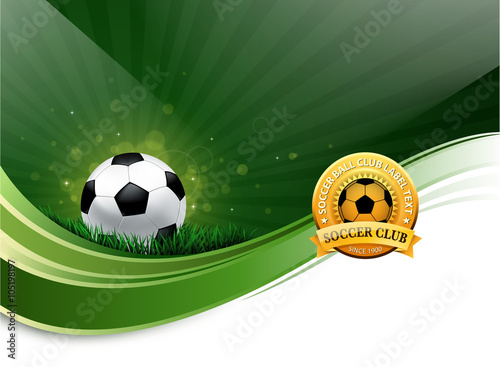soccer ball wave