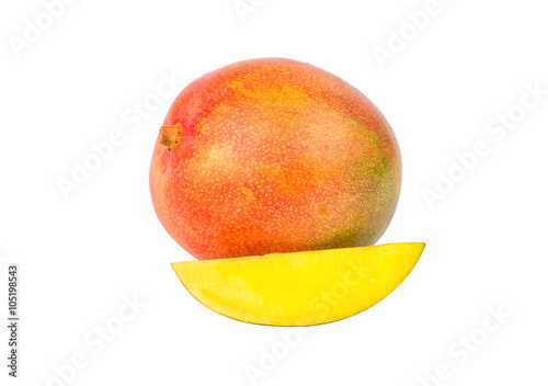 Mango fruit with slice