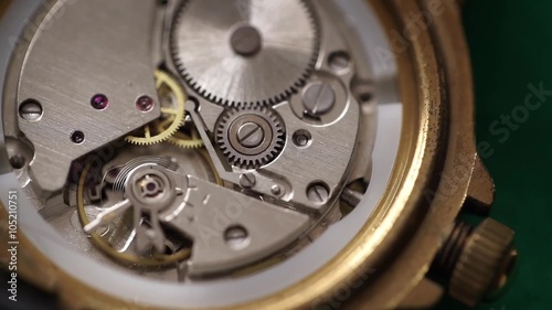 Wallpaper Mural Clockwork USSR watch Torontodigital.ca