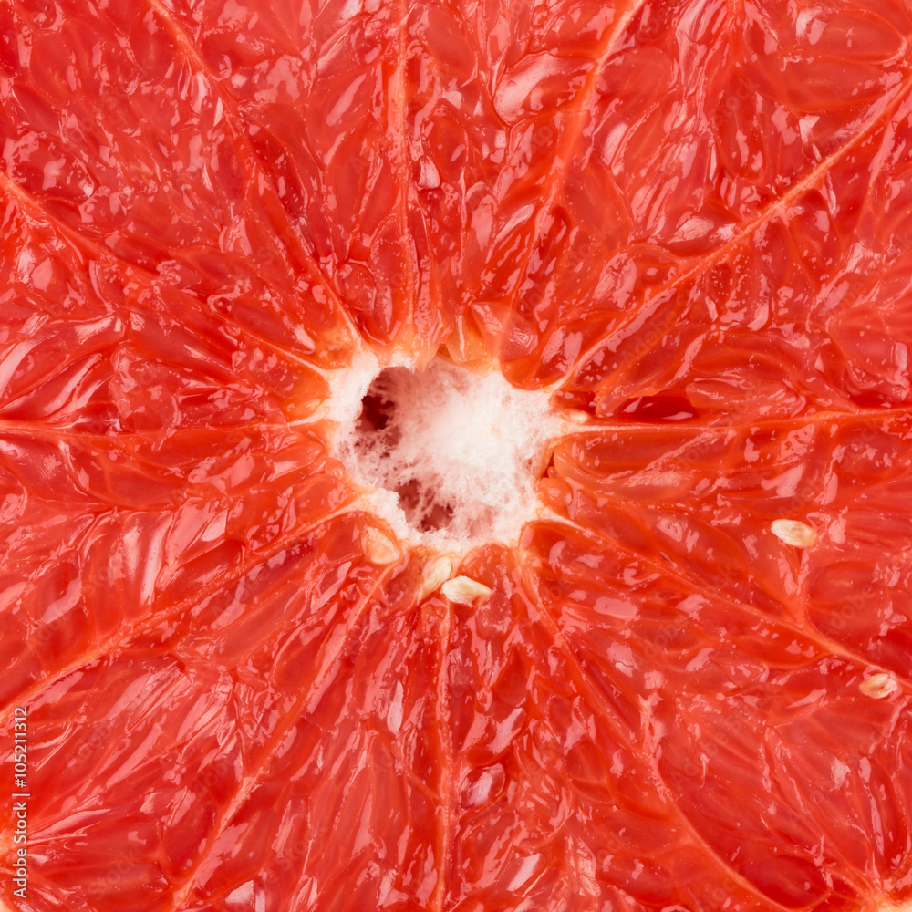 sliced red grapefruit sliced red grapefruit