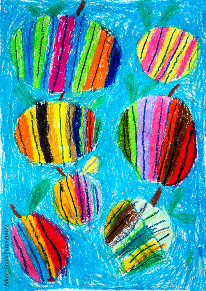 Obraz premium Children's drawing