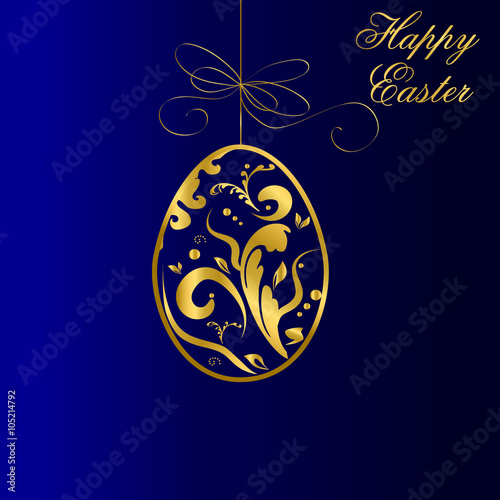 Vector Easter card