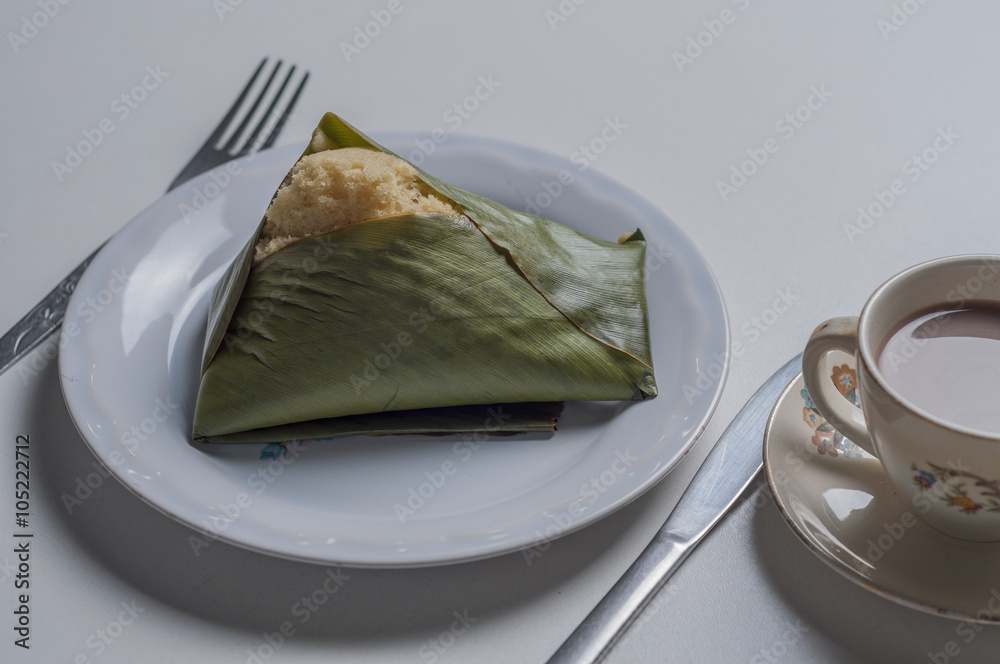 Quimbolito, postre típico Ecuatoriano Stock Photo | Adobe Stock