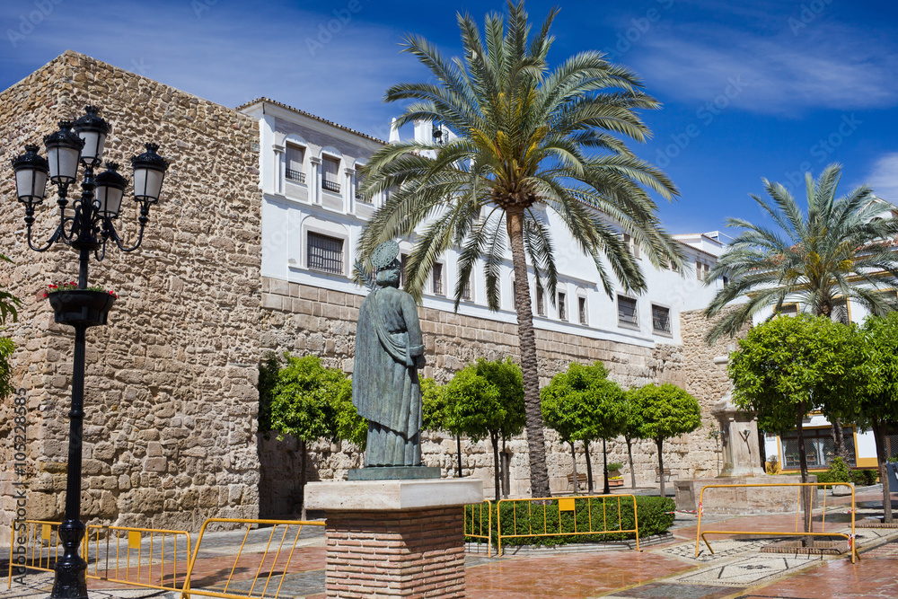 Plaza de la Iglesia in Old Town of Marbella