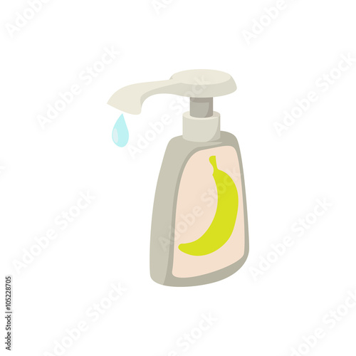 Bottle of lubricating gel with batcher icon