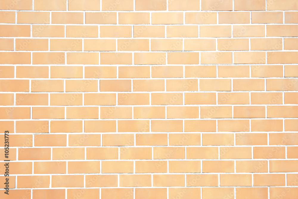 Orange yellow new brick wall perfectly background. Best clean brick wall. Sweet and cute. Close up. Front view. Orange yellow new brick wall perfectly background. Best clean brick wall. Sweet and cute. Close up. Front view.