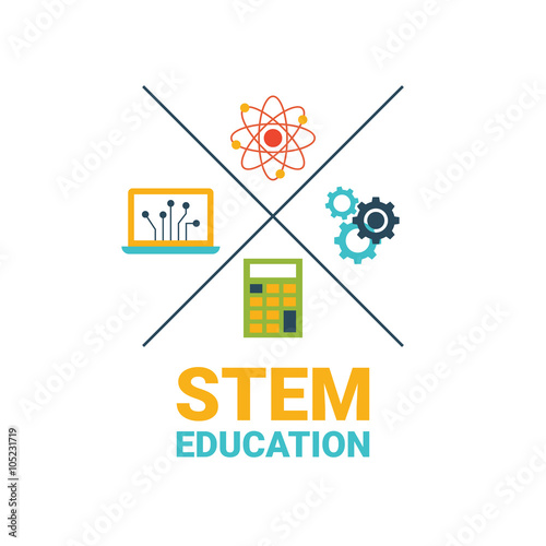 STEM education concept