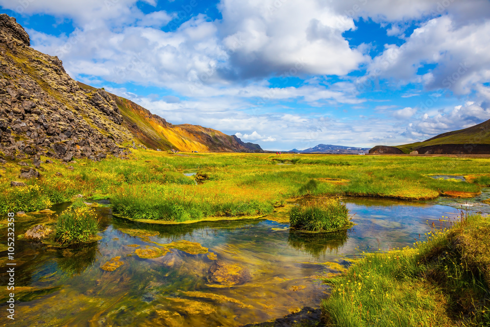 Fotografie The hot springs