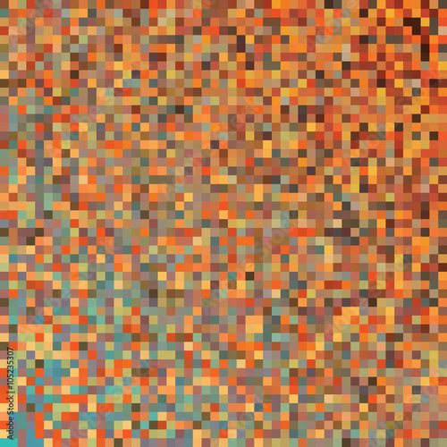 Fototapeta Naklejka Na Ścianę i Meble -  Vector background pattern in a pixel art style