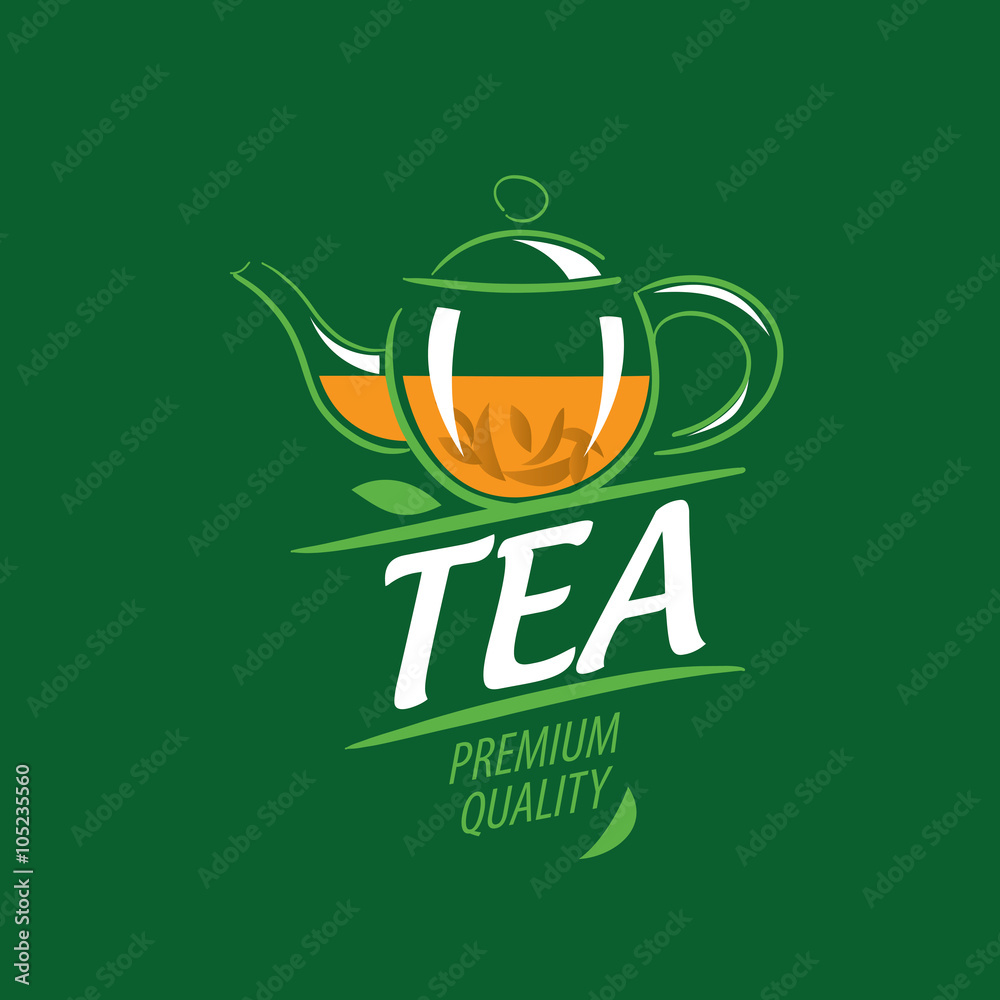 vector logo tea vector logo tea