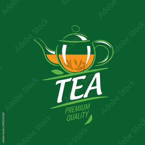 vector logo tea