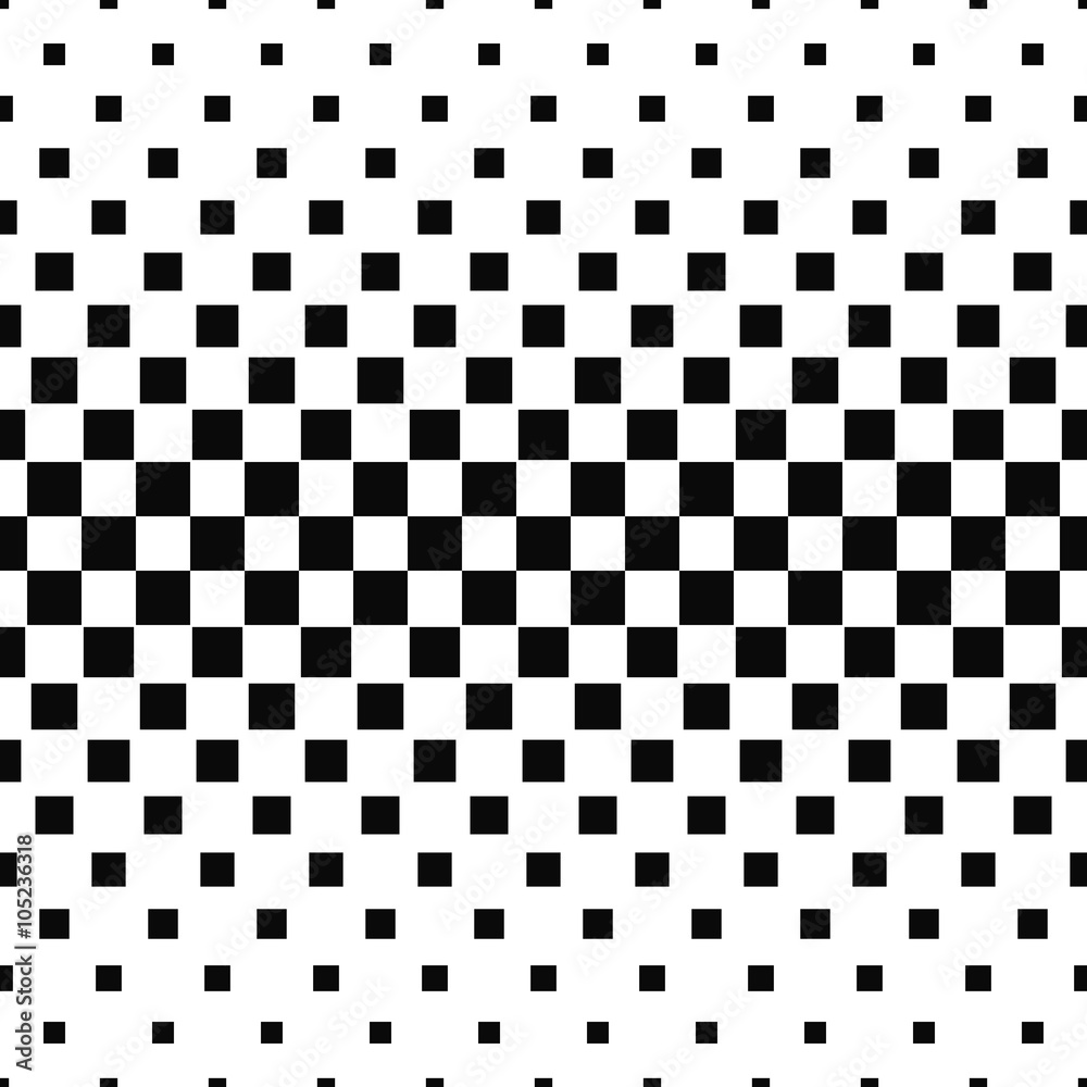 Seamless black and white abstract square pattern Seamless black and white abstract square pattern