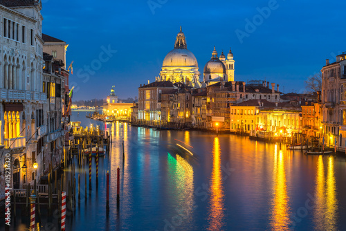 Grand Canal and Basilica Santa Maria della Salute, Venice, Italy © Luciano Mortula-LGM