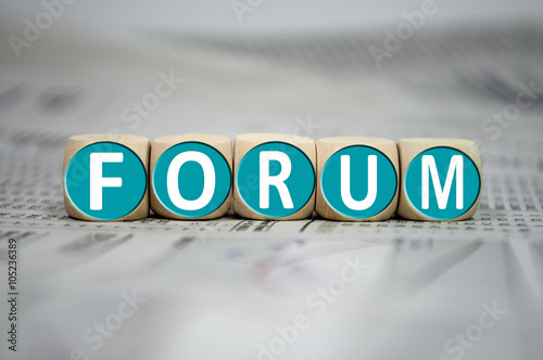 Würfel mit FORUM