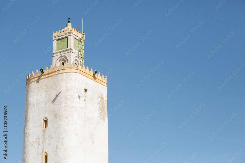 lighthouse in the coastal town of El Jadida