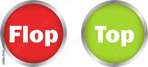 Button Flop Top