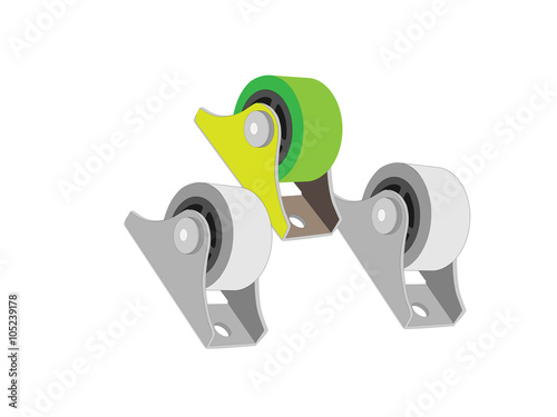 rollers for furniture. Wheels