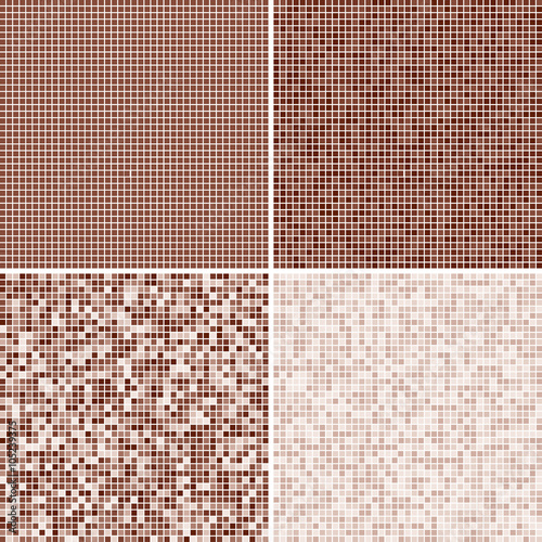  Multicoloured tiles. Mosaic. Eps 10.