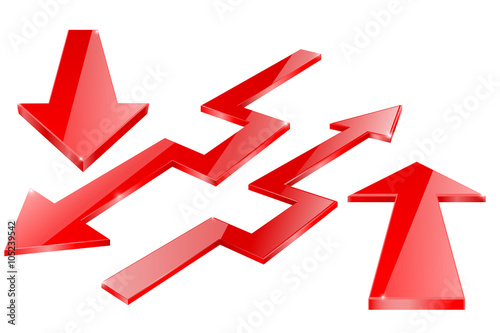 Red arrow. Red Indication arrows. Down arrows, statistic financial graphic. Free Download Red arrow. Red Indication arrows. Down arrows, statistic financial graphic. - GFXLoad