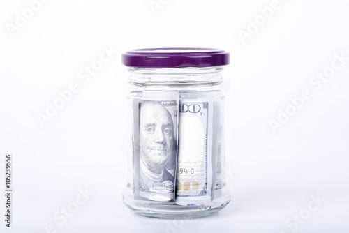 savings hidden in a jar